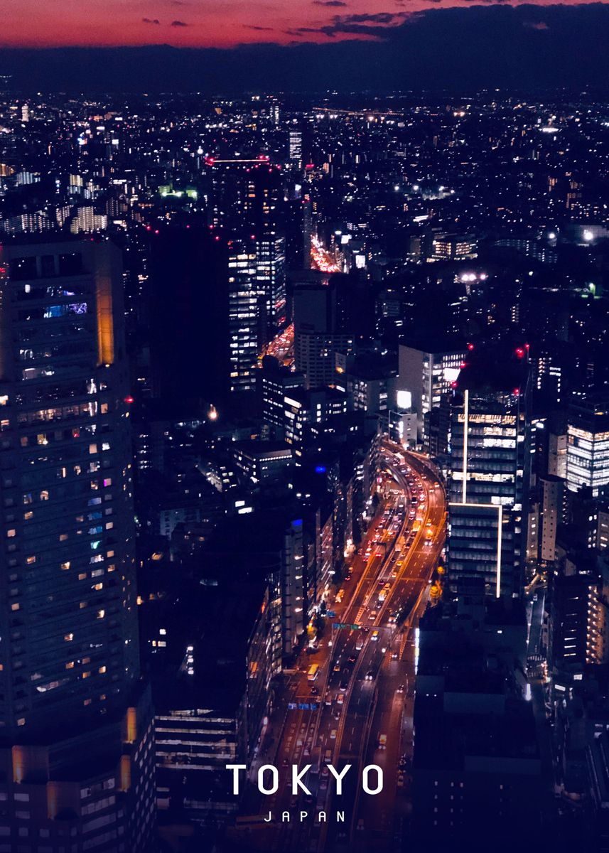 'Tokyo ' Poster by Famous City | Displate