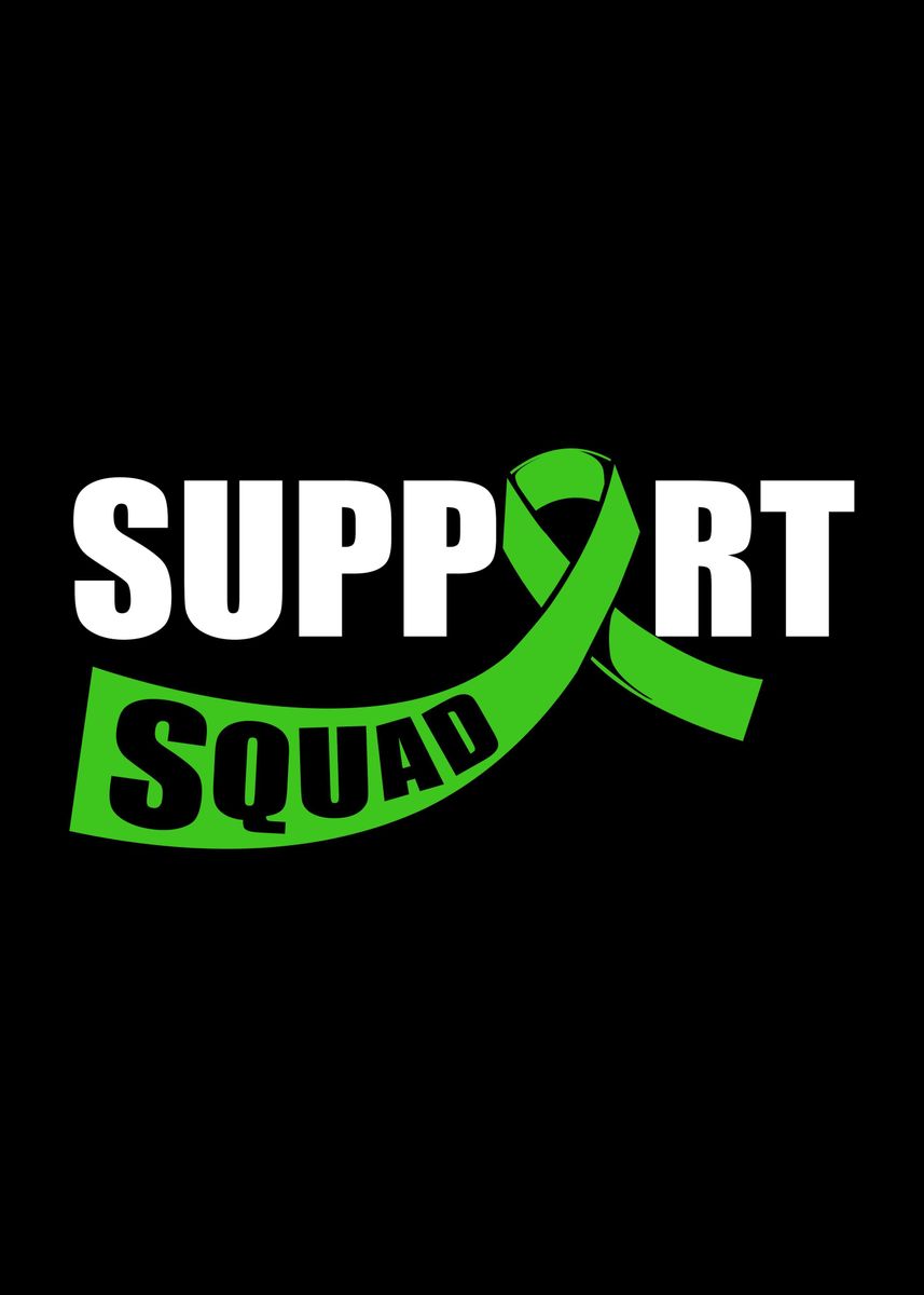 'Support Squad Kidney' Poster, picture, metal print, paint by ...