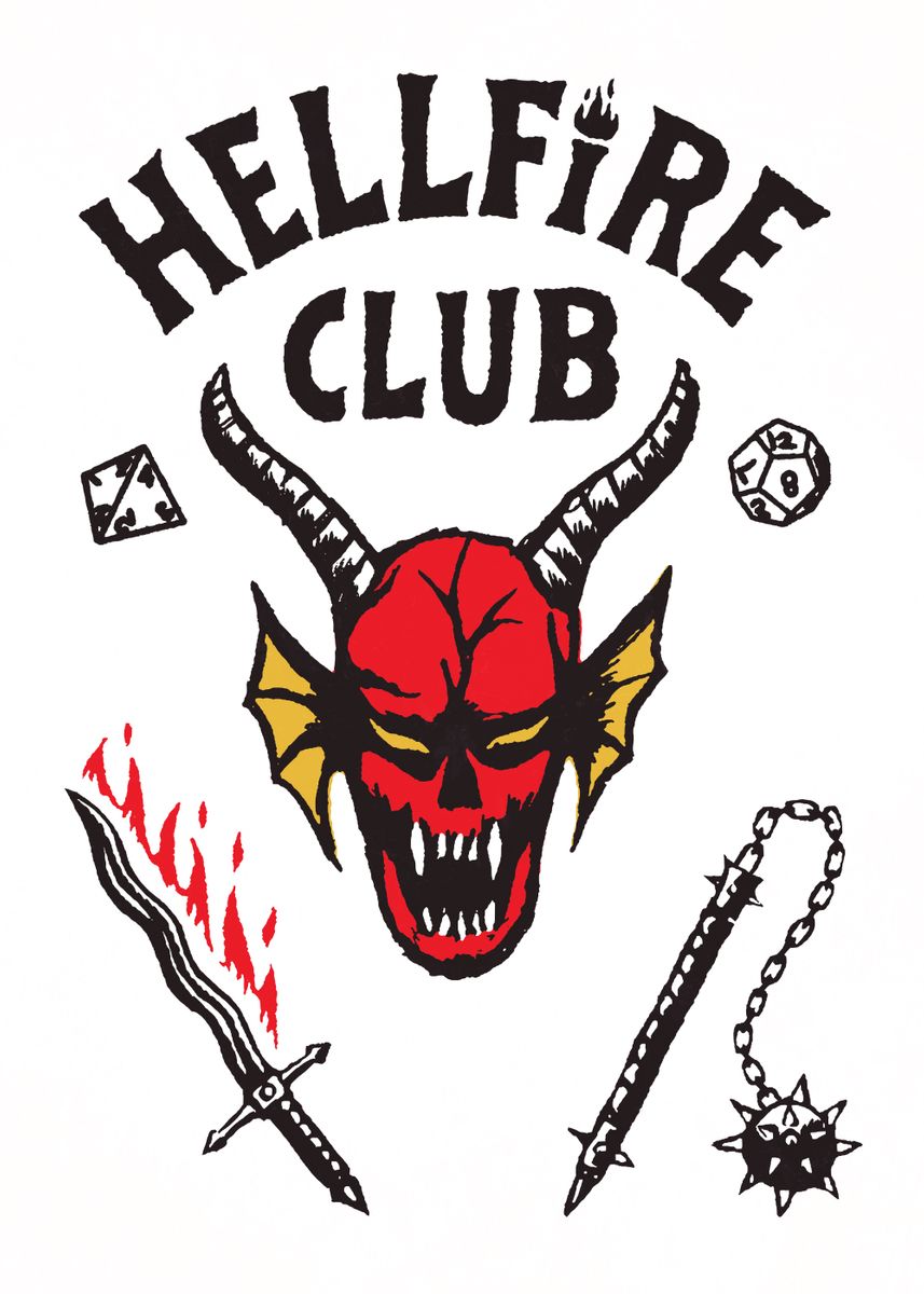 'The Hellfire Club' Poster, picture, metal print, paint by Stranger ...