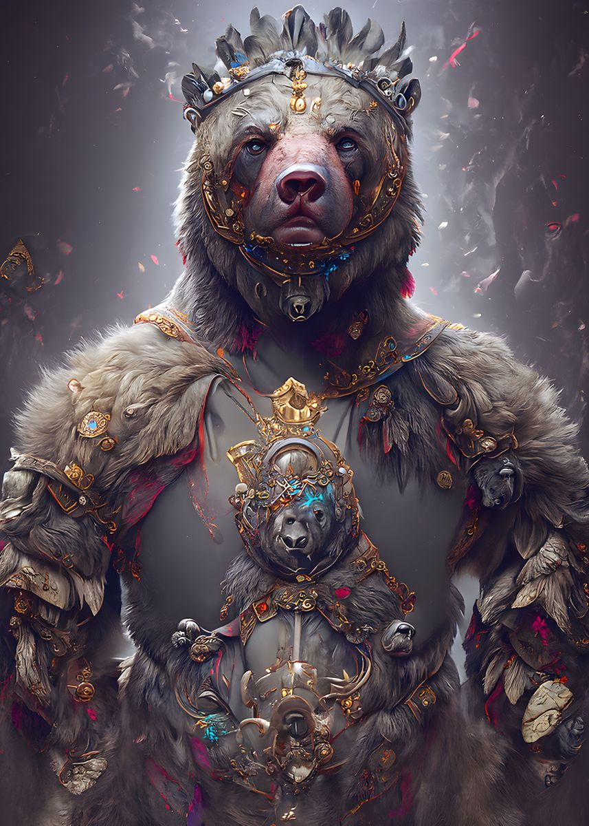 warrior bear wallpaper