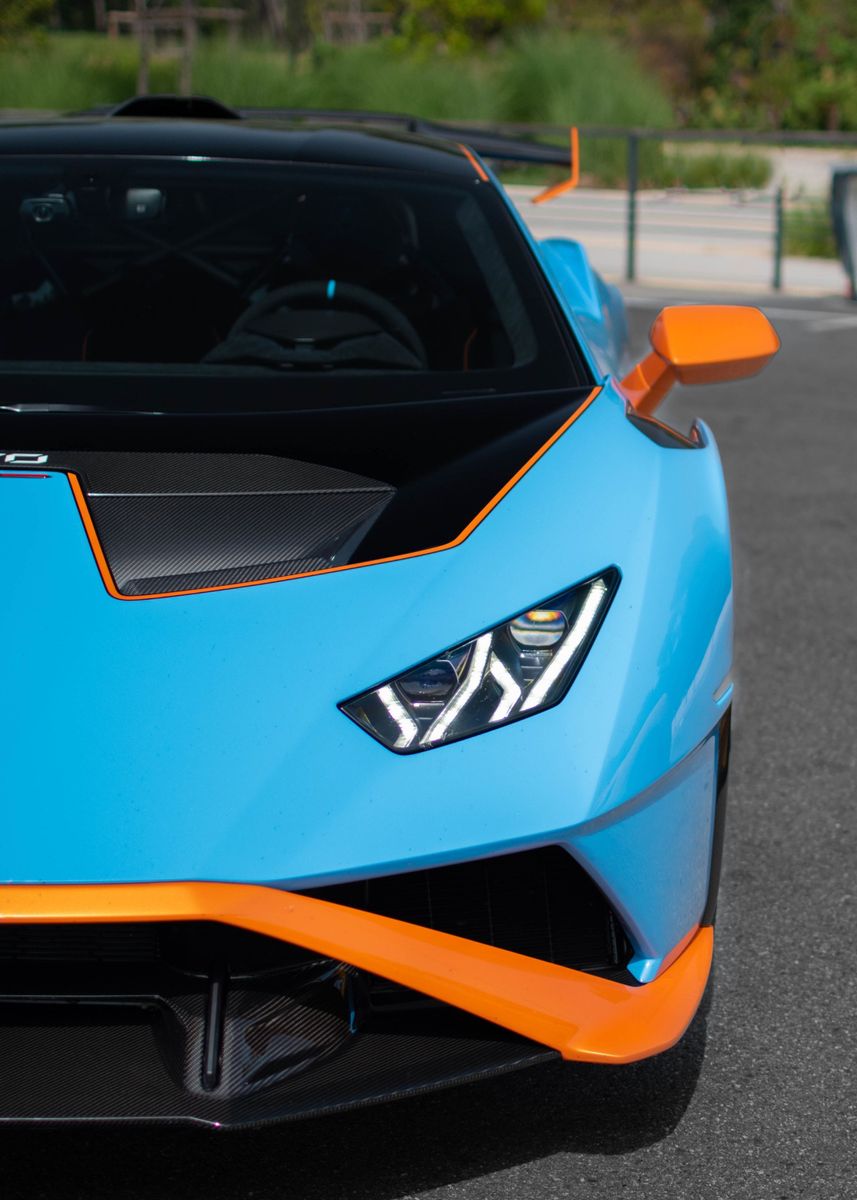 'lamborghini huracan STO ' Poster by Recca | Displate