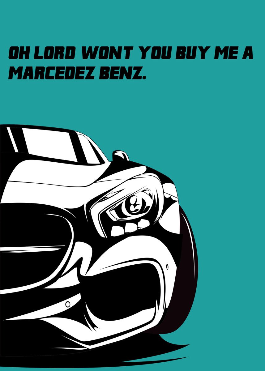 'quote gtr racing' Poster by Asran Vektor Displate