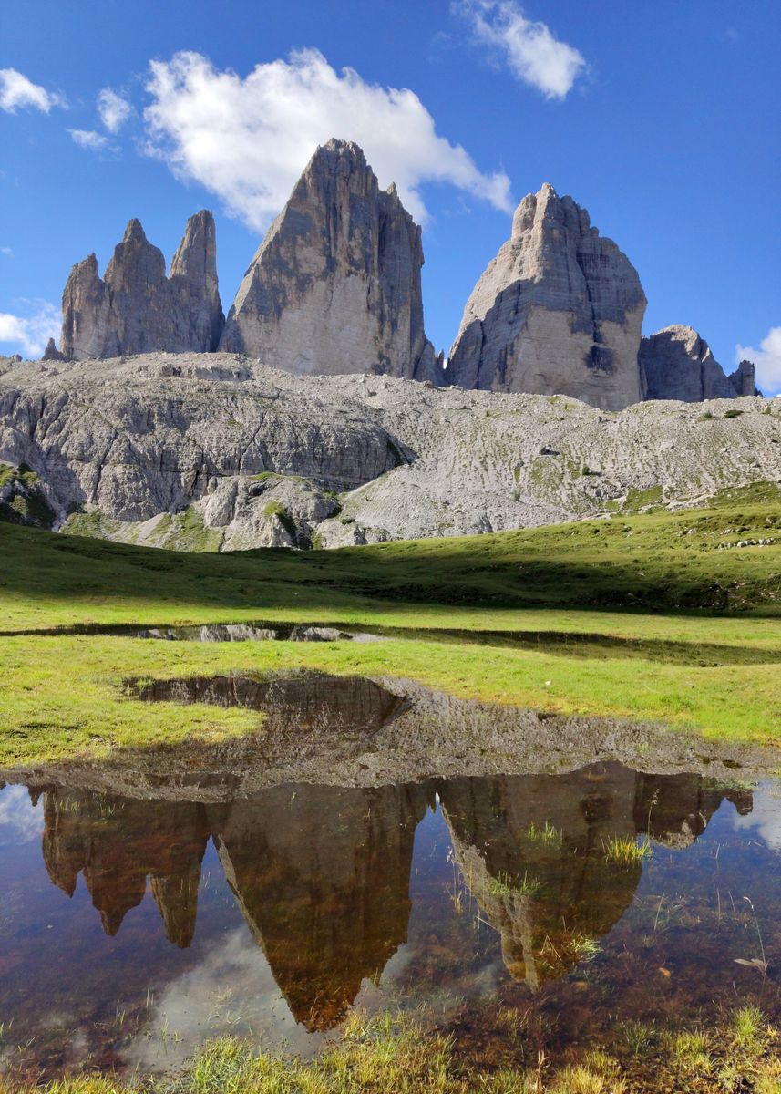 'The Three Peaks Rocks' Poster by Max Ronn | Displate