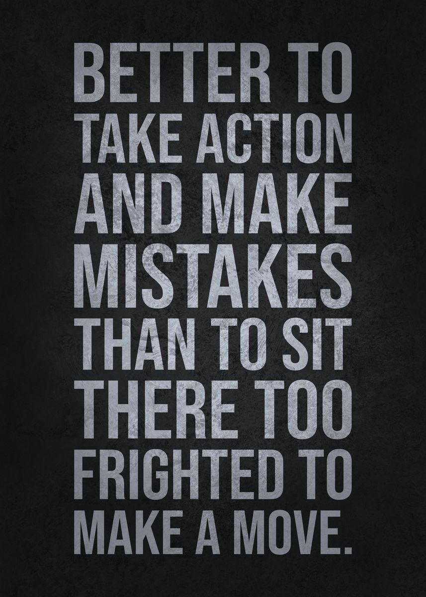 'Take Action vs Fear' Poster, picture, metal print, paint by CHAN ...