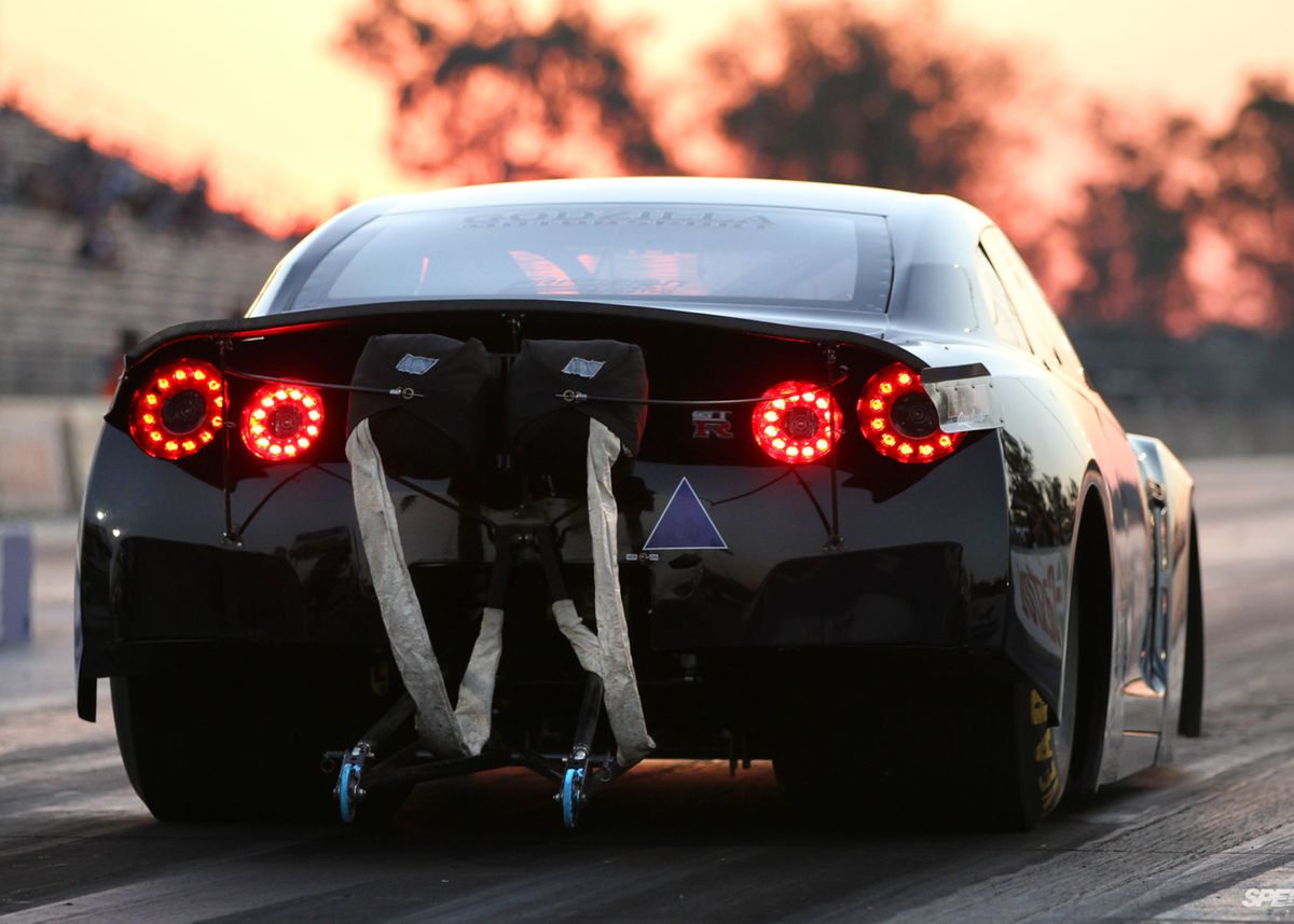 'GTR Drag Racing' Poster by Marcel Lee | Displate