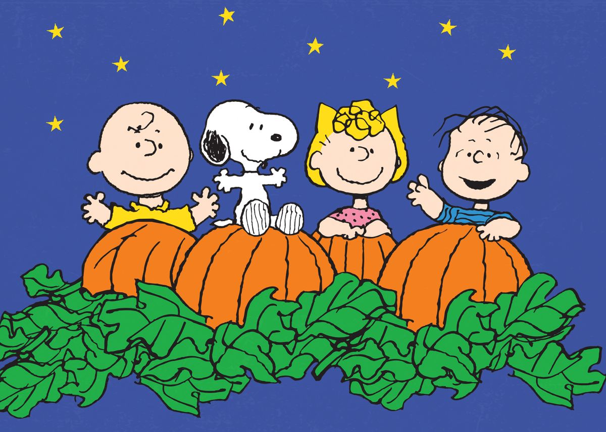 'Happy Halloween Peanuts' Poster by Peanuts | Displate