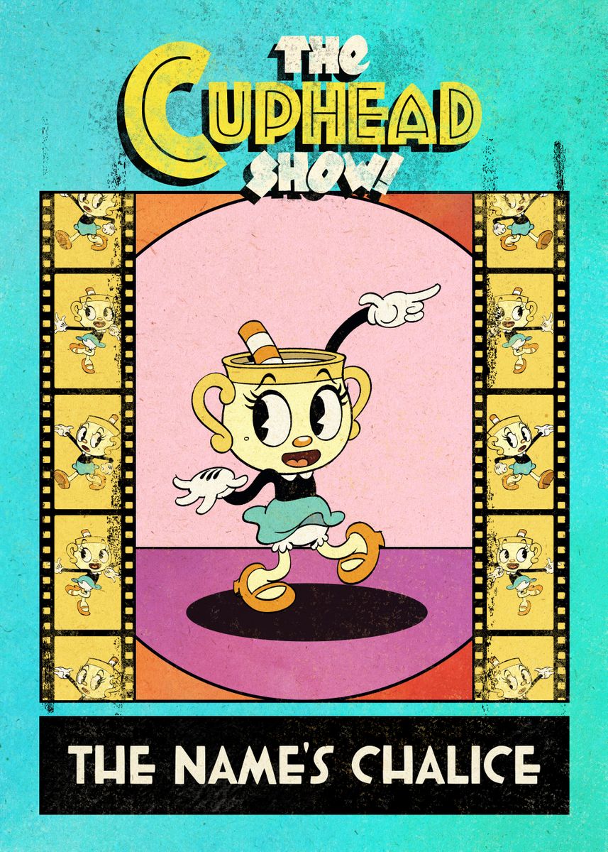Cuphead Show Characters' Posters, Cuphead Show