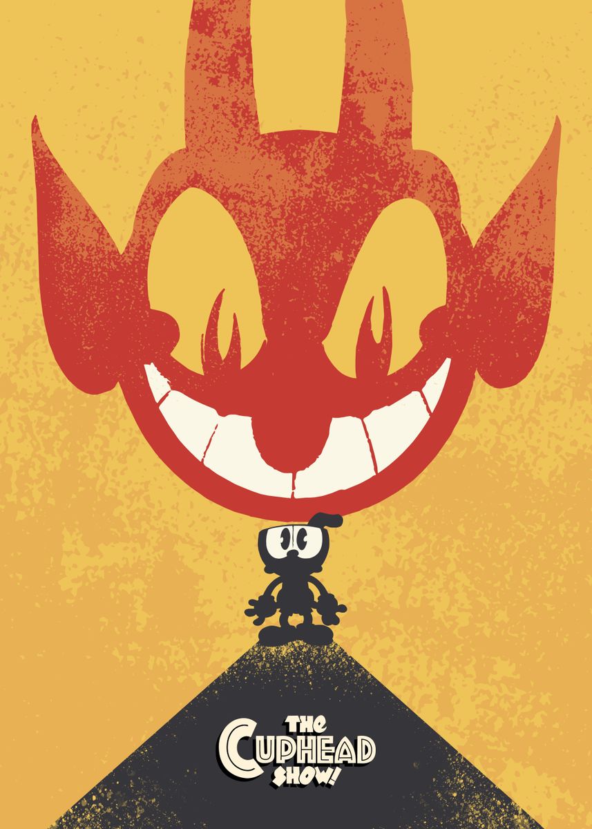 Cuphead Show Minimalistic' Poster by Cuphead Show | Displate