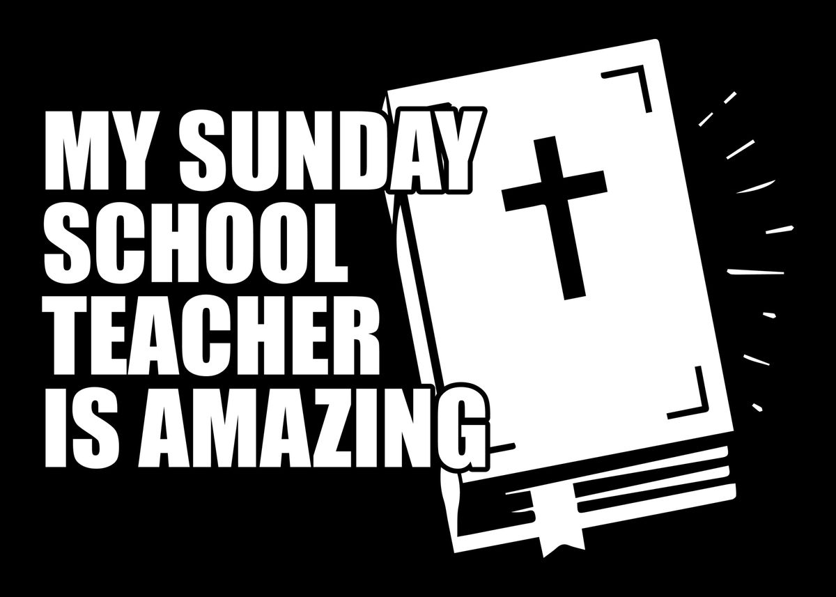 'Christian Teacher' Poster by CrazySquirrel Displate