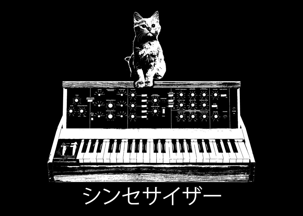 'Japanese Synth' Poster by professionaldesigns Displate