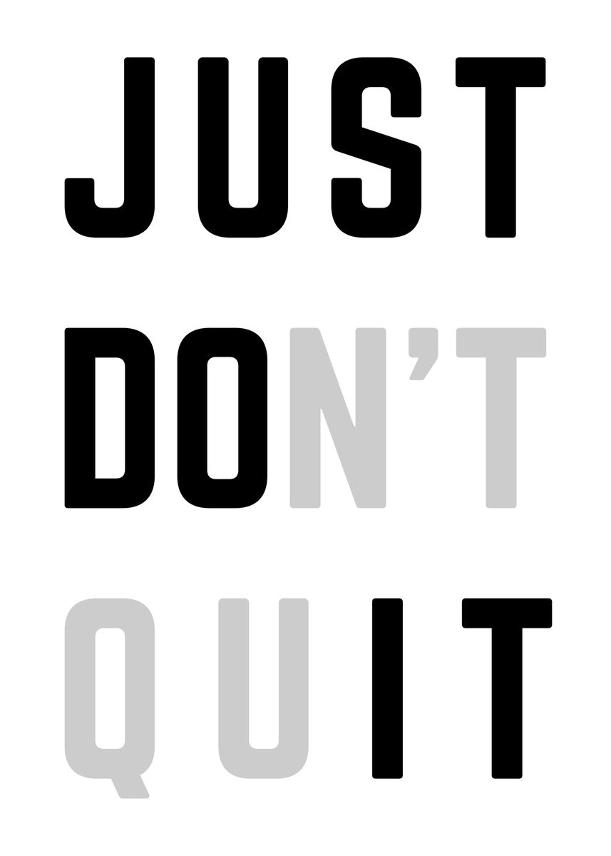 'Just Do It' Poster by albran karan | Displate