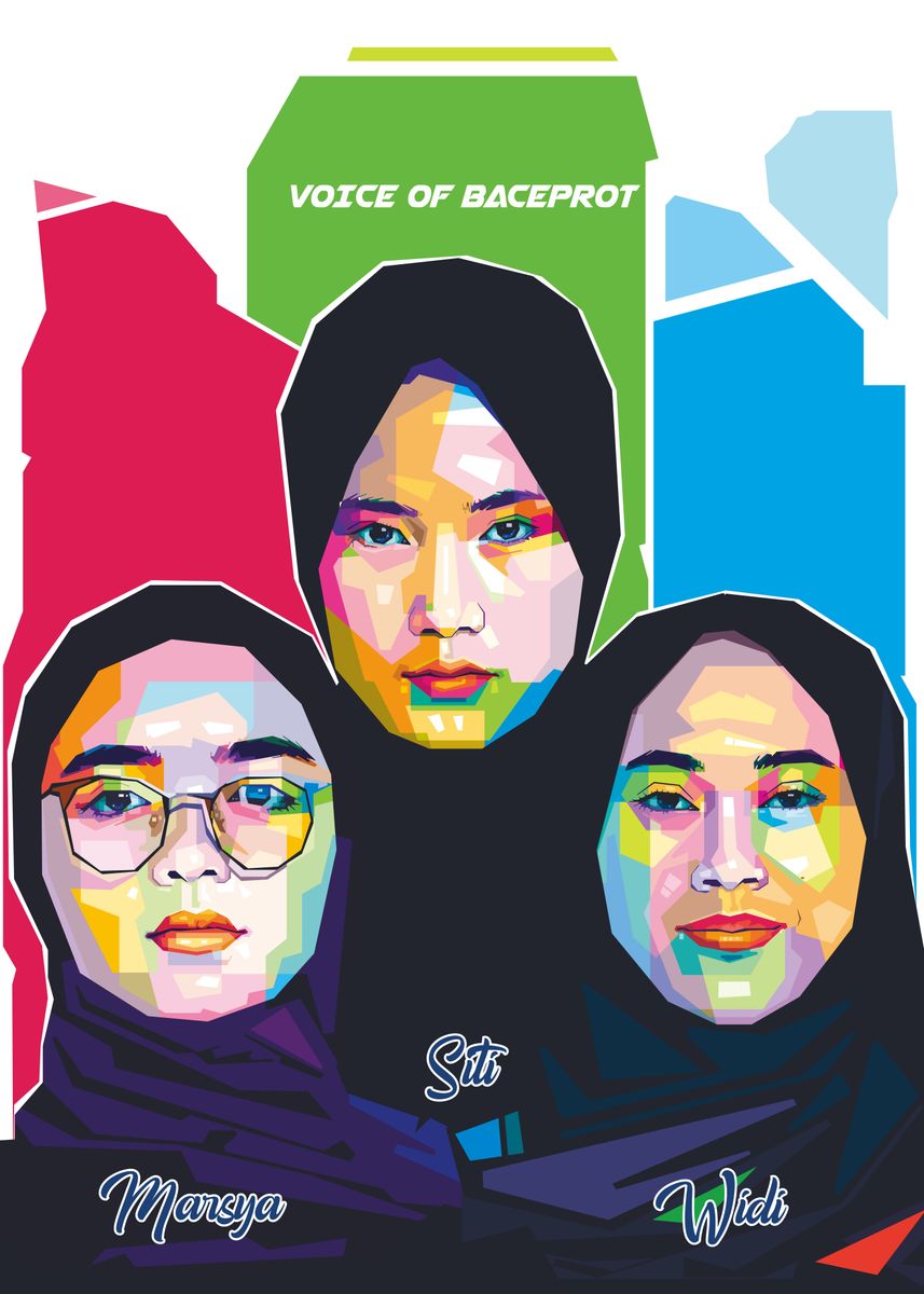 'Voice Of Baceprot ' Poster, Picture, Metal Print, Paint By ...