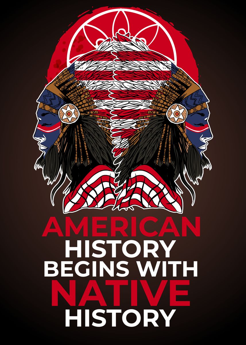 'Native American Quote' Poster by BestPrints Displate