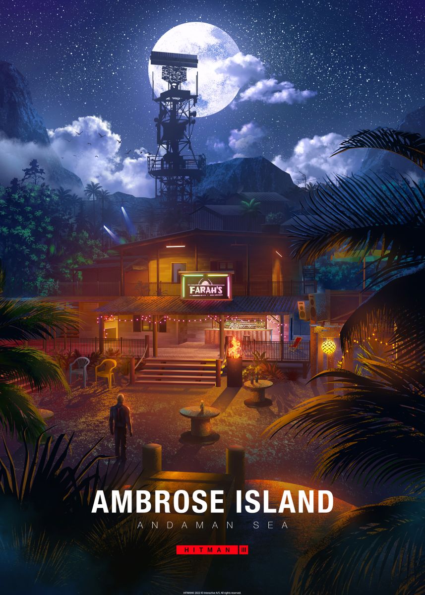 Ambrose Island é o novo nível de Hitman 3