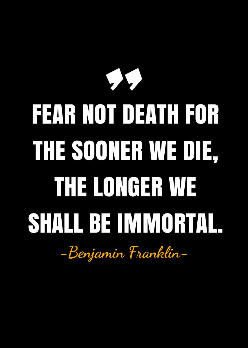 'Benjamin Franklin quotes ' Poster, picture, metal print, paint by DIMS ...