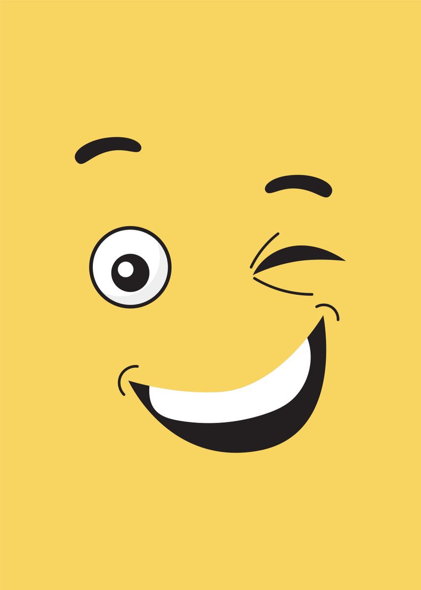 'funny face ' Poster by Most Popular Cult posters Displate