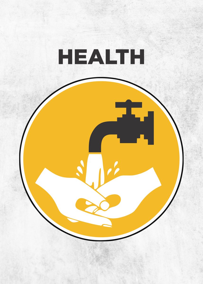 'Health' Poster, picture, metal print, paint by Poster Collections ...