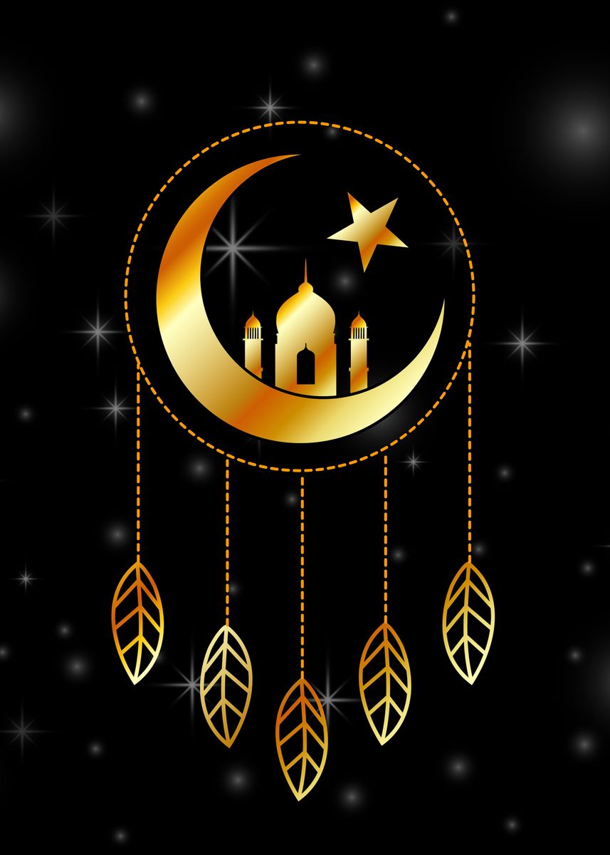 'Islamic dream catcher' Poster by Shawlin I Displate