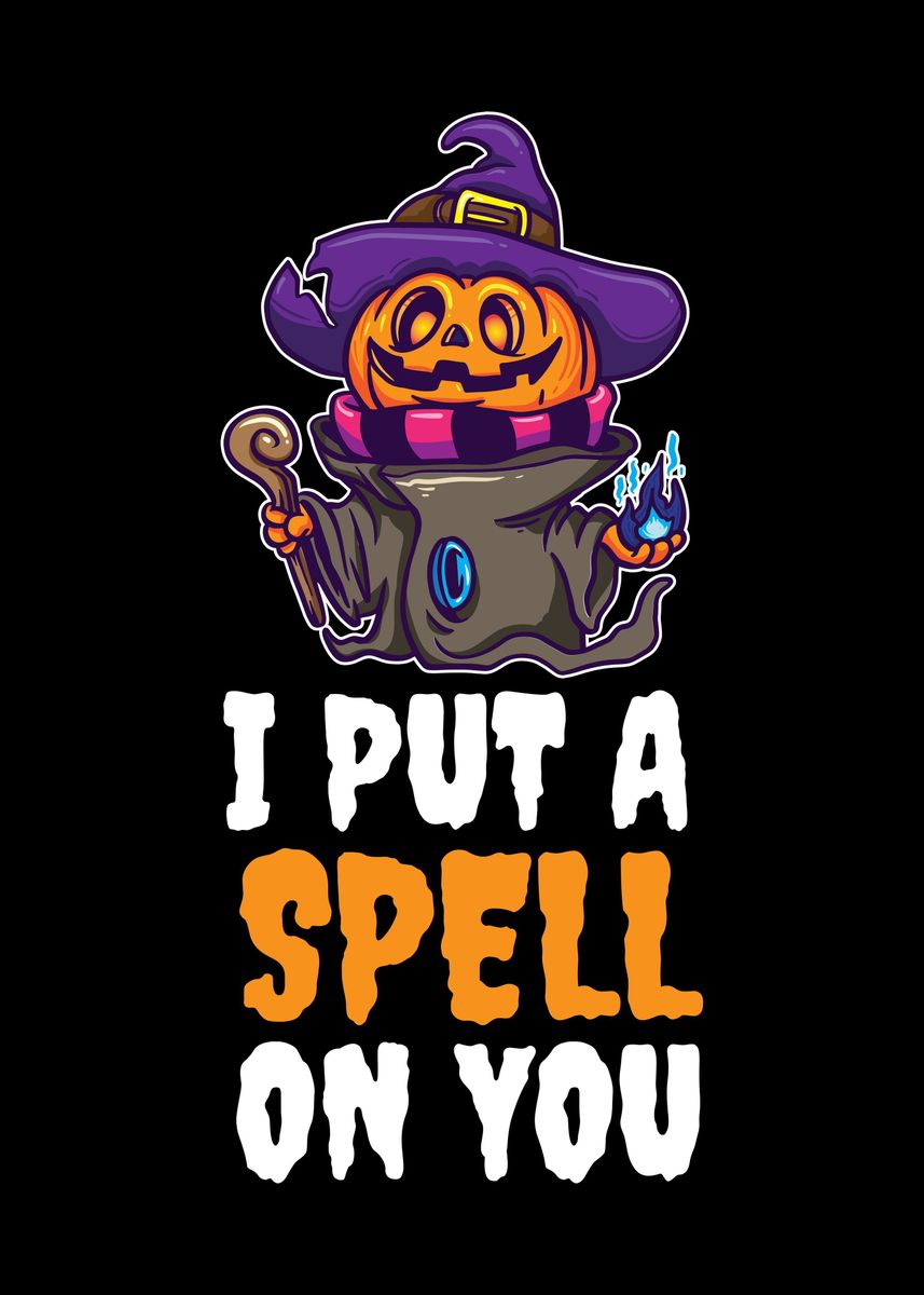 'I Put A Spell On You' Poster by CatRobot | Displate