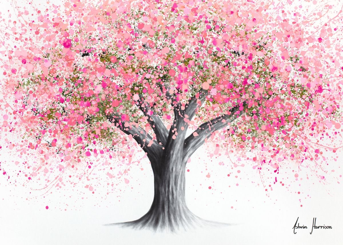 'The Gardener Blossom Tree' Poster by Ashvin Harrison | Displate