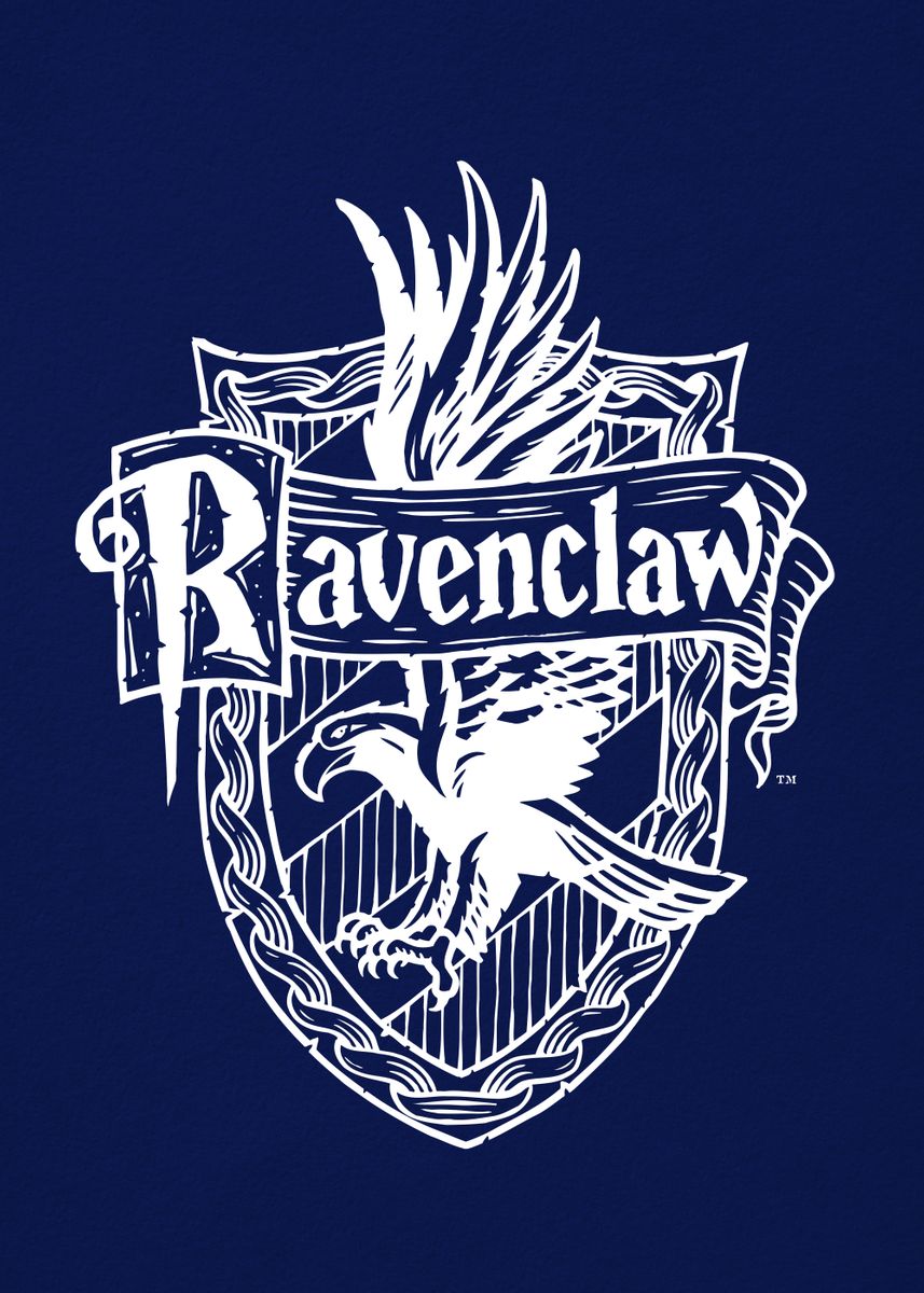 Harry Potter Ravenclaw House Crest Poster