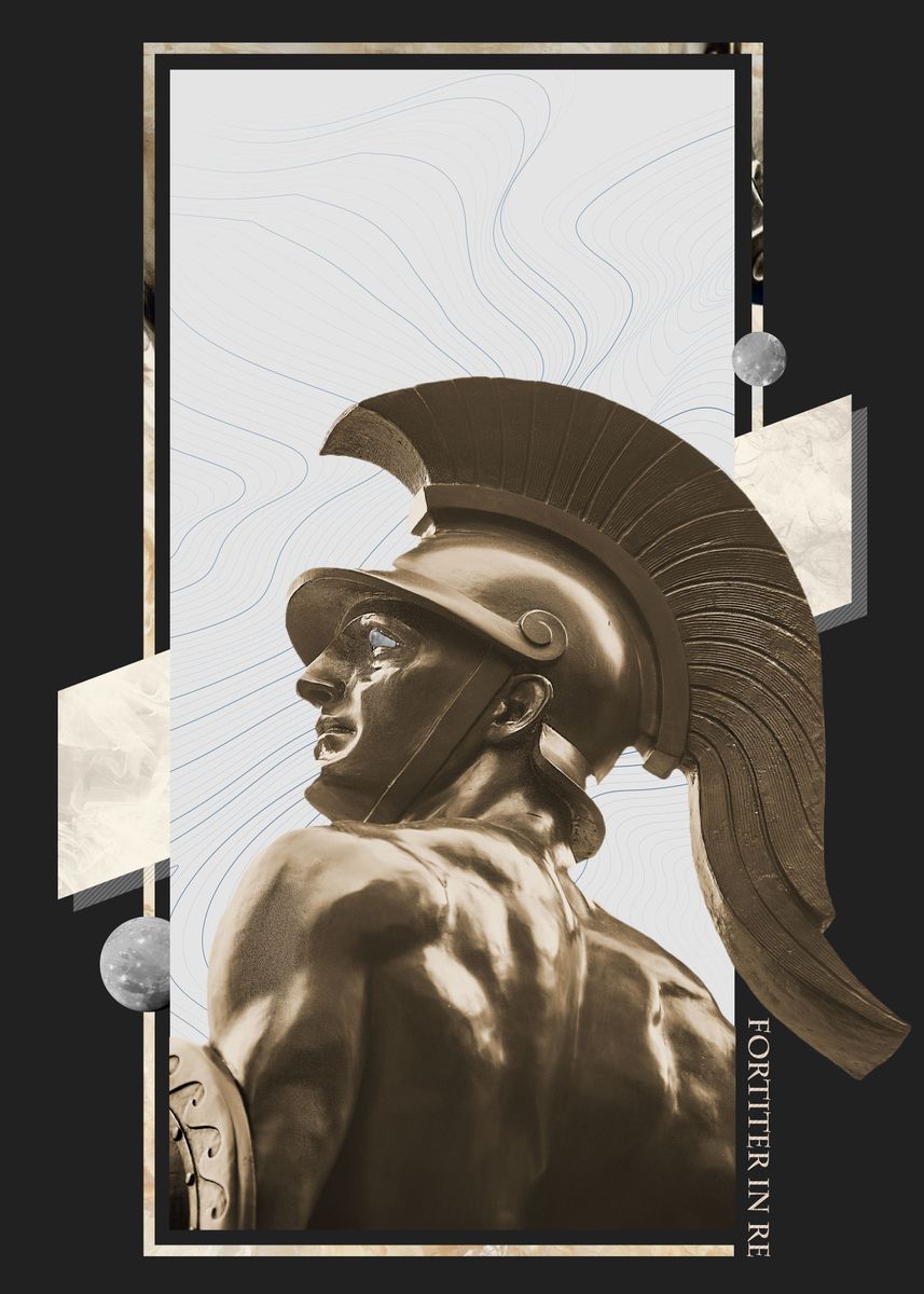 'Achilles' Poster by Saurav Vyas | Displate