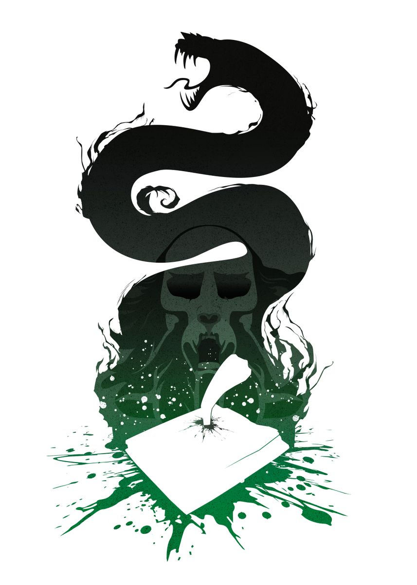 'Chamber of Secrets Battle' Poster, picture, metal print, paint by ...