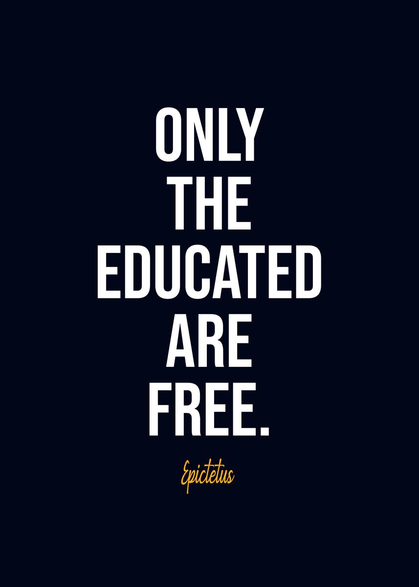 Epictetus Quotes Poster By Pop Art Studio | Displate