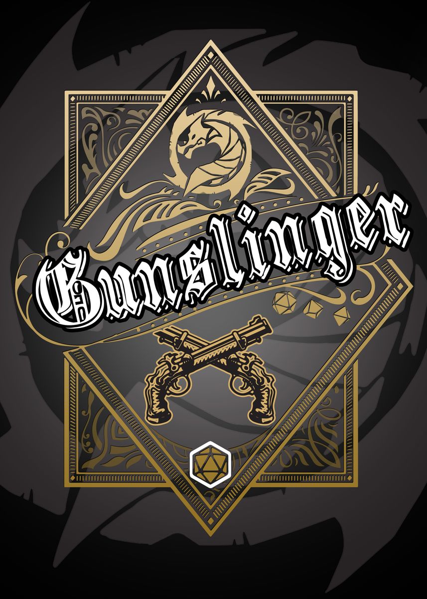 'Gunslinger class emblem' Poster, picture, metal print, paint by