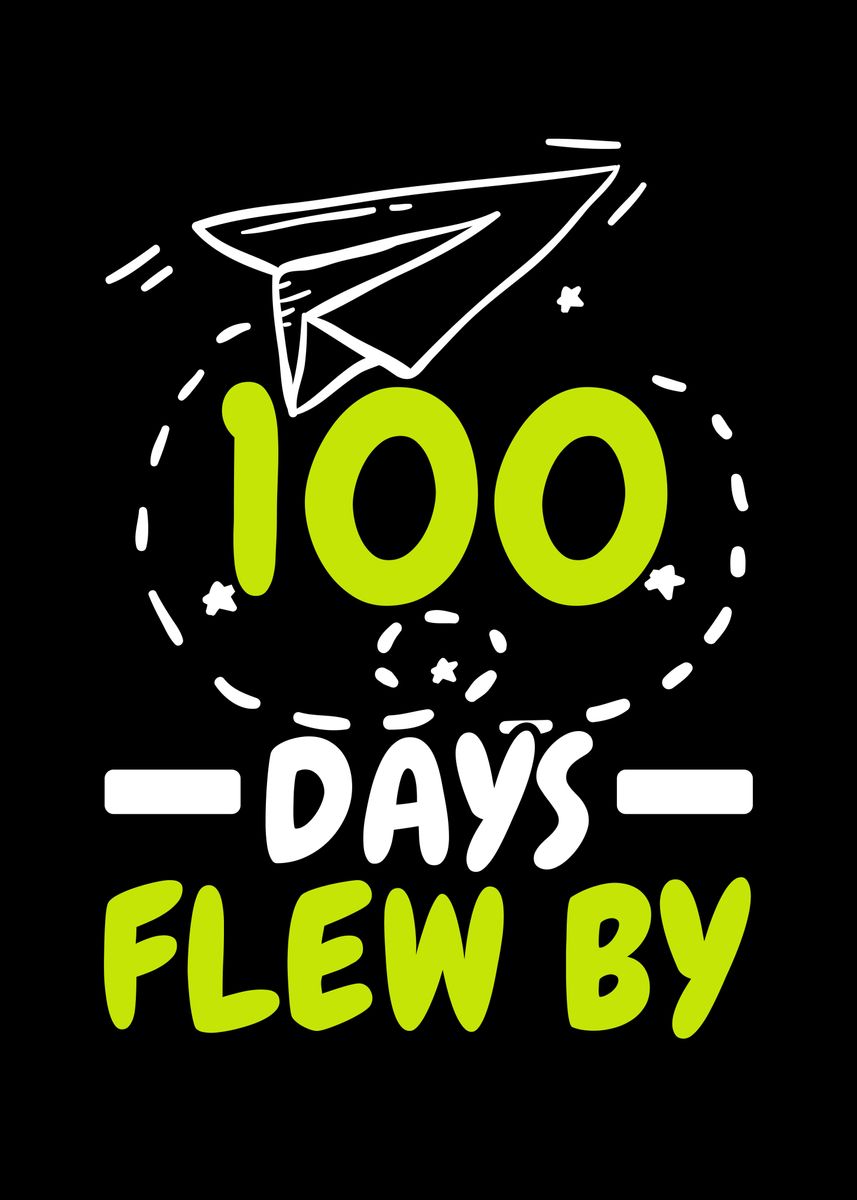 100-days-flew-by-poster-by-nao-displate