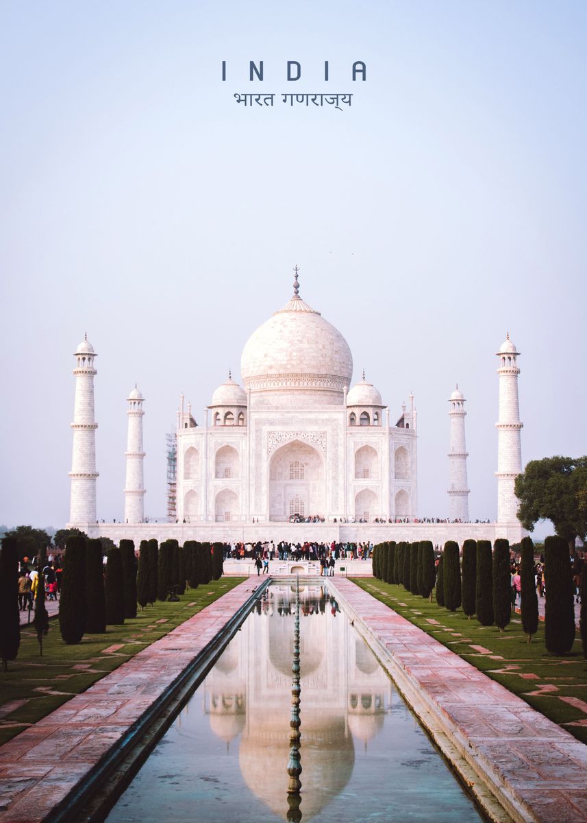 'India ' Poster, picture, metal print, paint by Explore Universe | Displate
