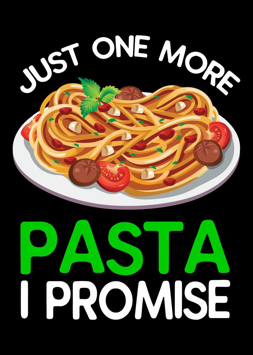 'Pasta Queen' Poster by Hexor Displate