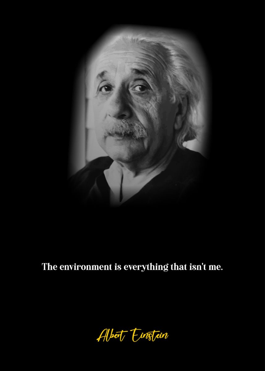 'einstein' Poster, picture, metal print, paint by Sky Vie | Displate