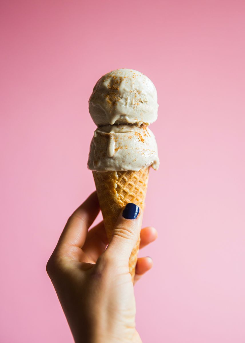 'Cone double scoop' Poster by Sam Brady Displate