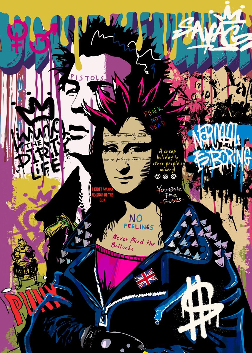 Pop Punk Drawings