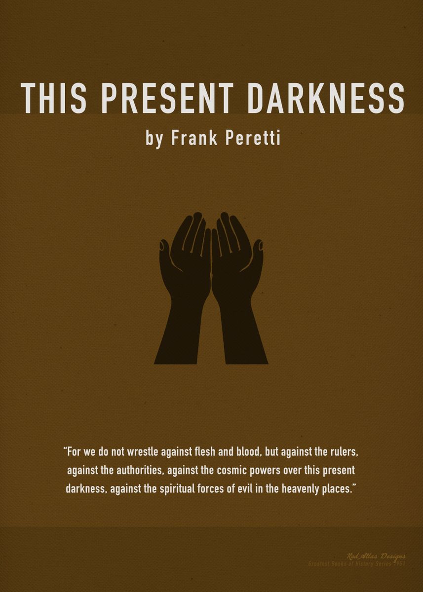 This Present Darkness Book Poster By Design Turnpike Displate