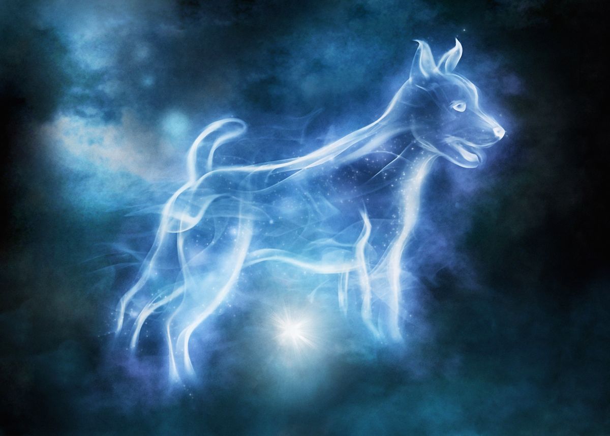 'Dog Patronus' Poster by Wizarding World | Displate