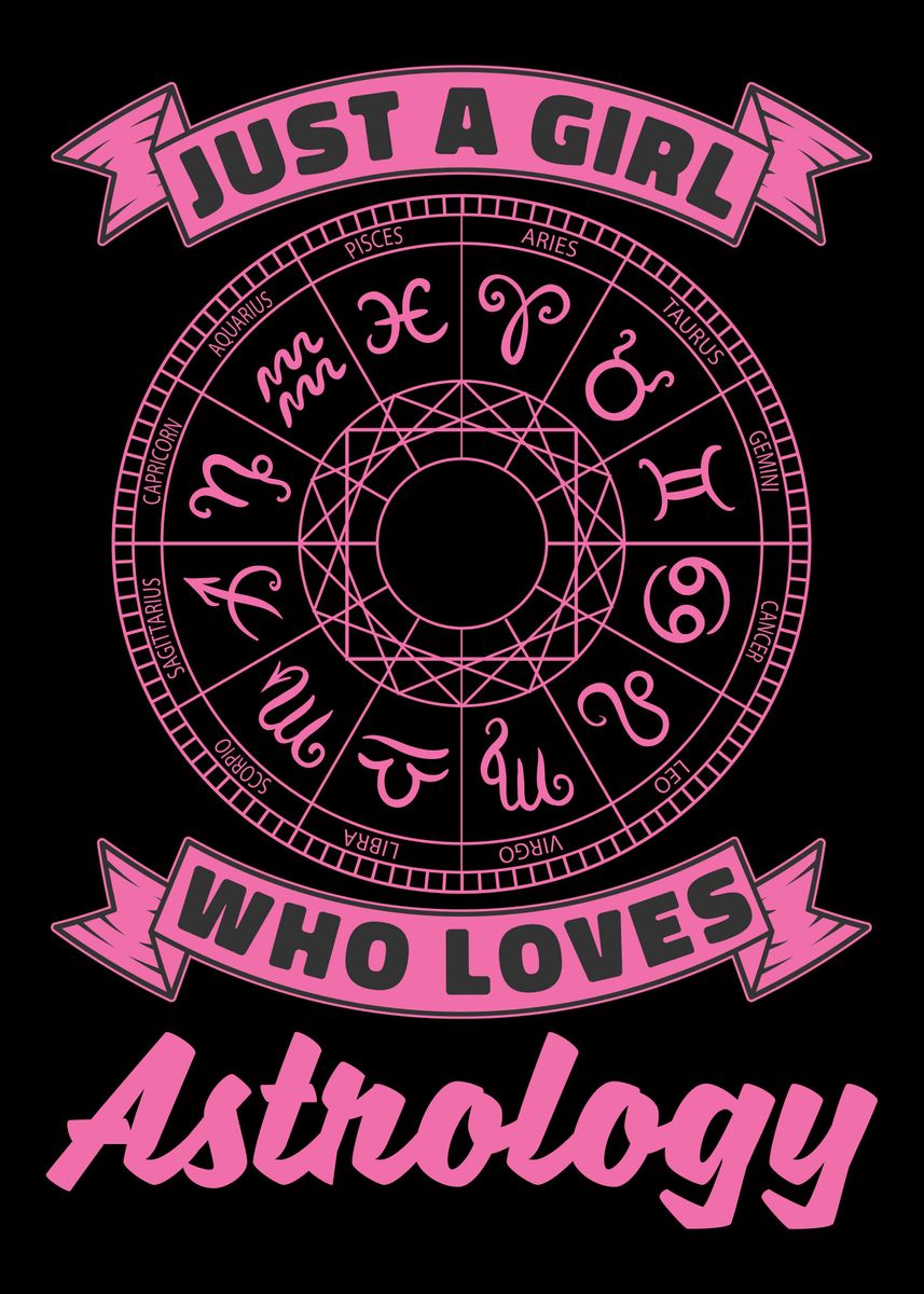 'Astrology Astrologist' Poster, picture, metal print, paint by ...