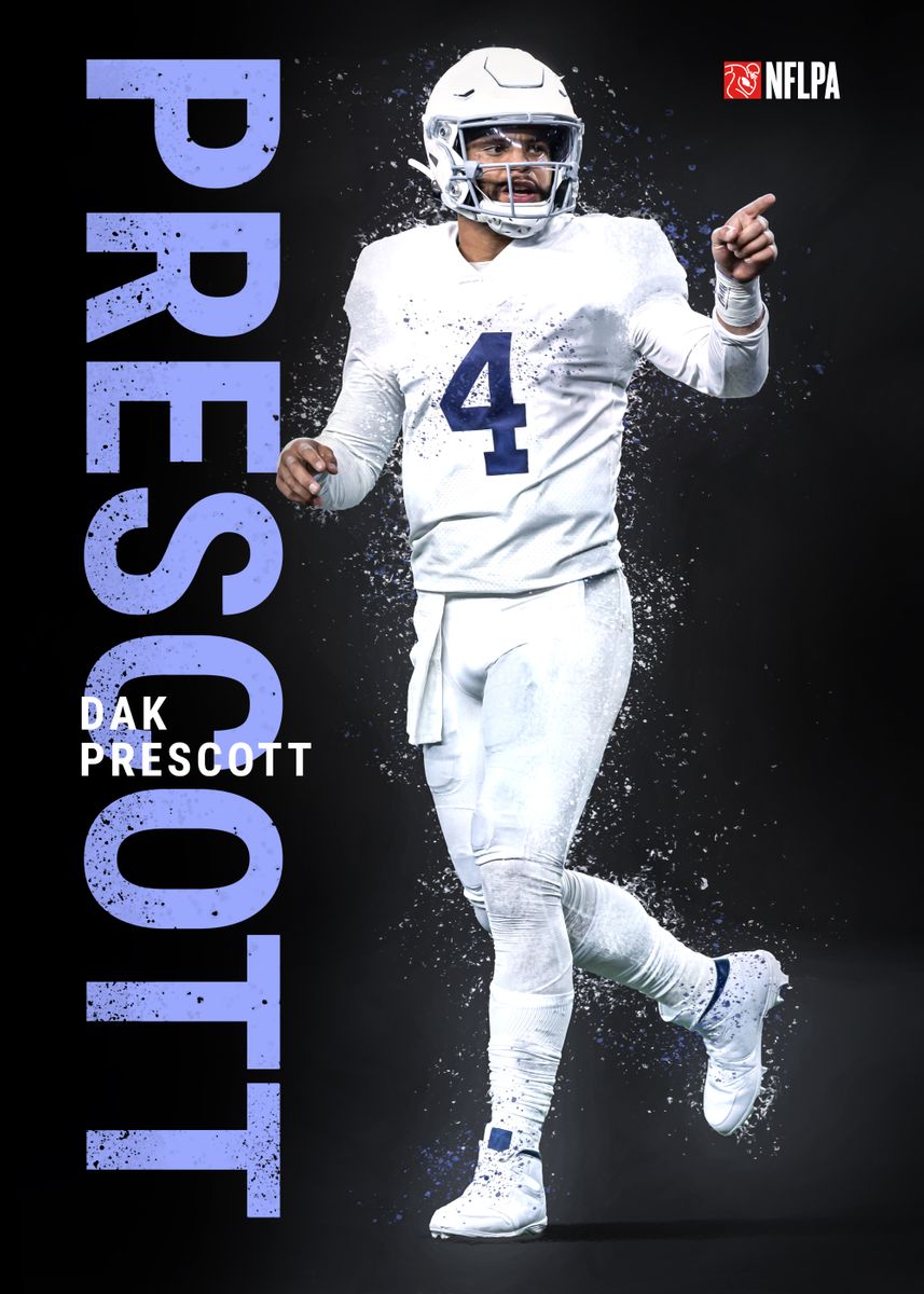 Dak Prescott Poster [Multiple Sizes] Nfl Football 01A #Football