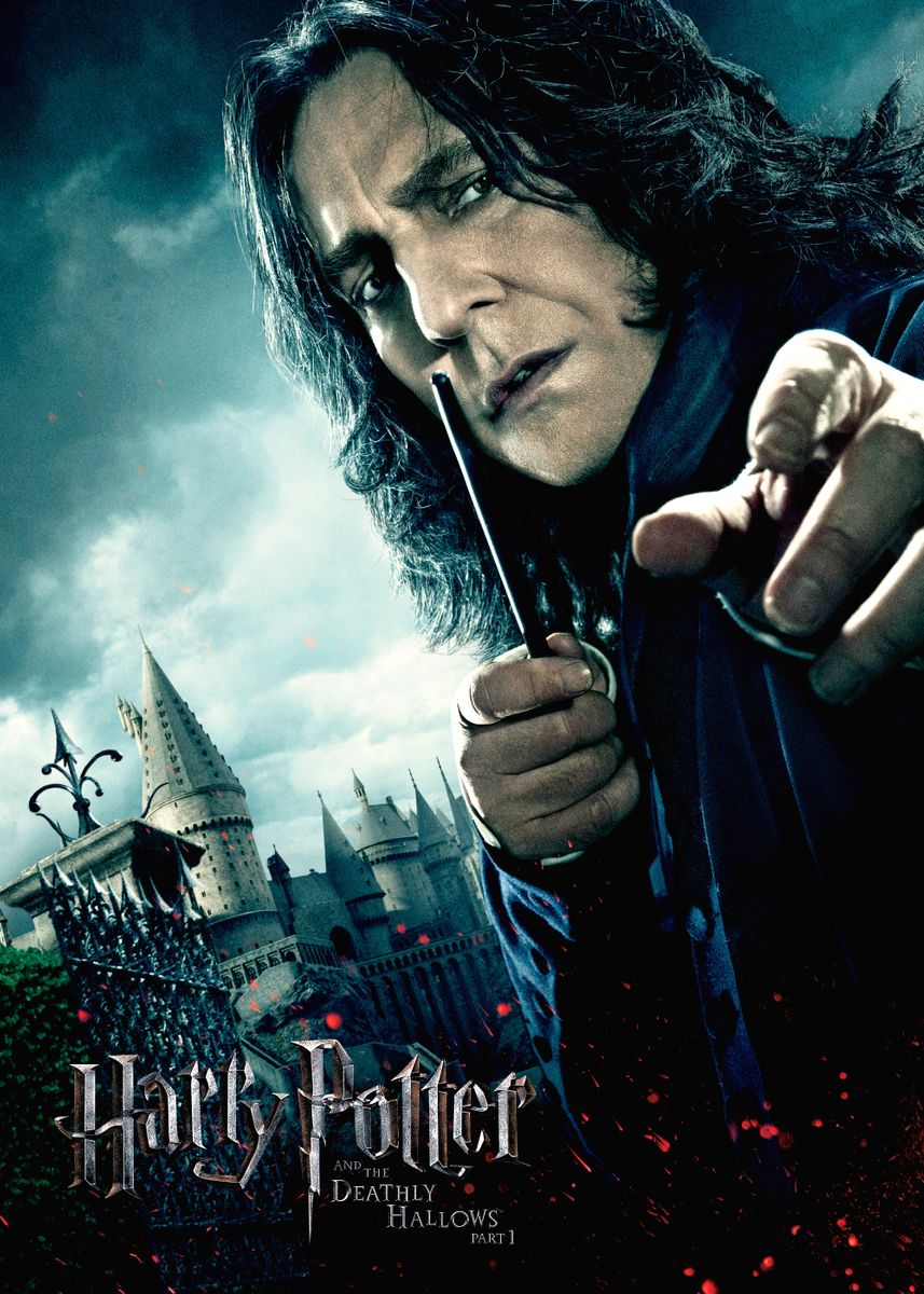 'Severus Snape turns' Poster, picture, metal print, paint by Wizarding ...