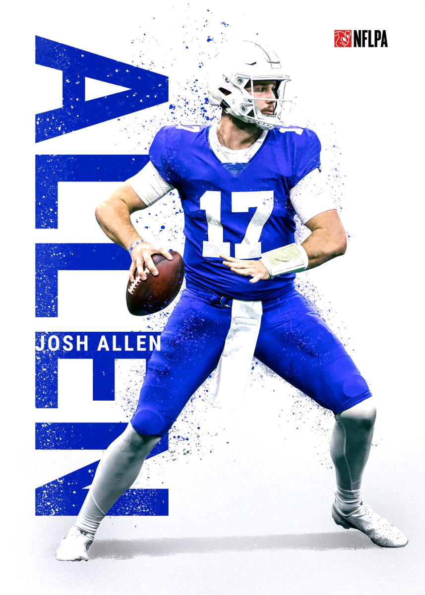 Josh Allen Retro Wallpaper 