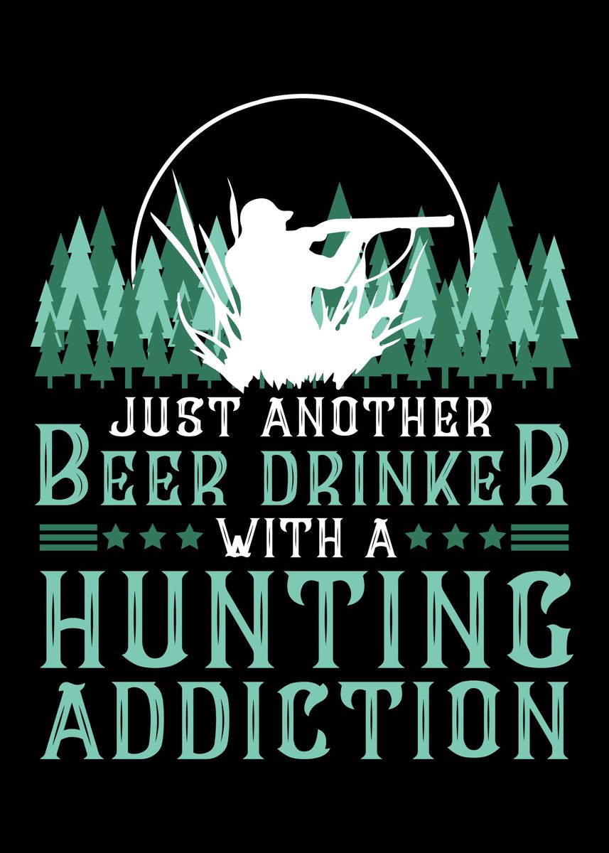 'Hunting Hunter' Poster, picture, metal print, paint by CrazySquirrel ...