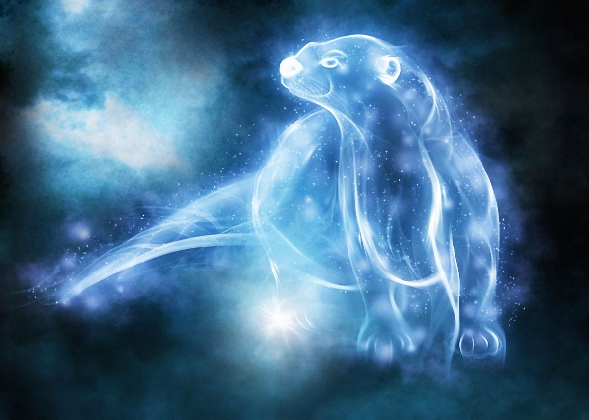  Otter Patronus Poster By Wizarding World Displate