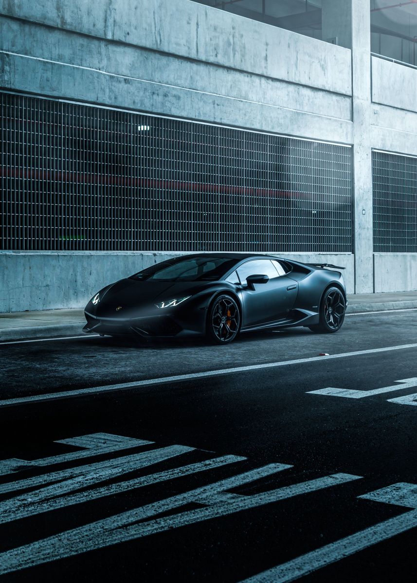 'Lamborghini Huracan' Poster by Monster Car | Displate