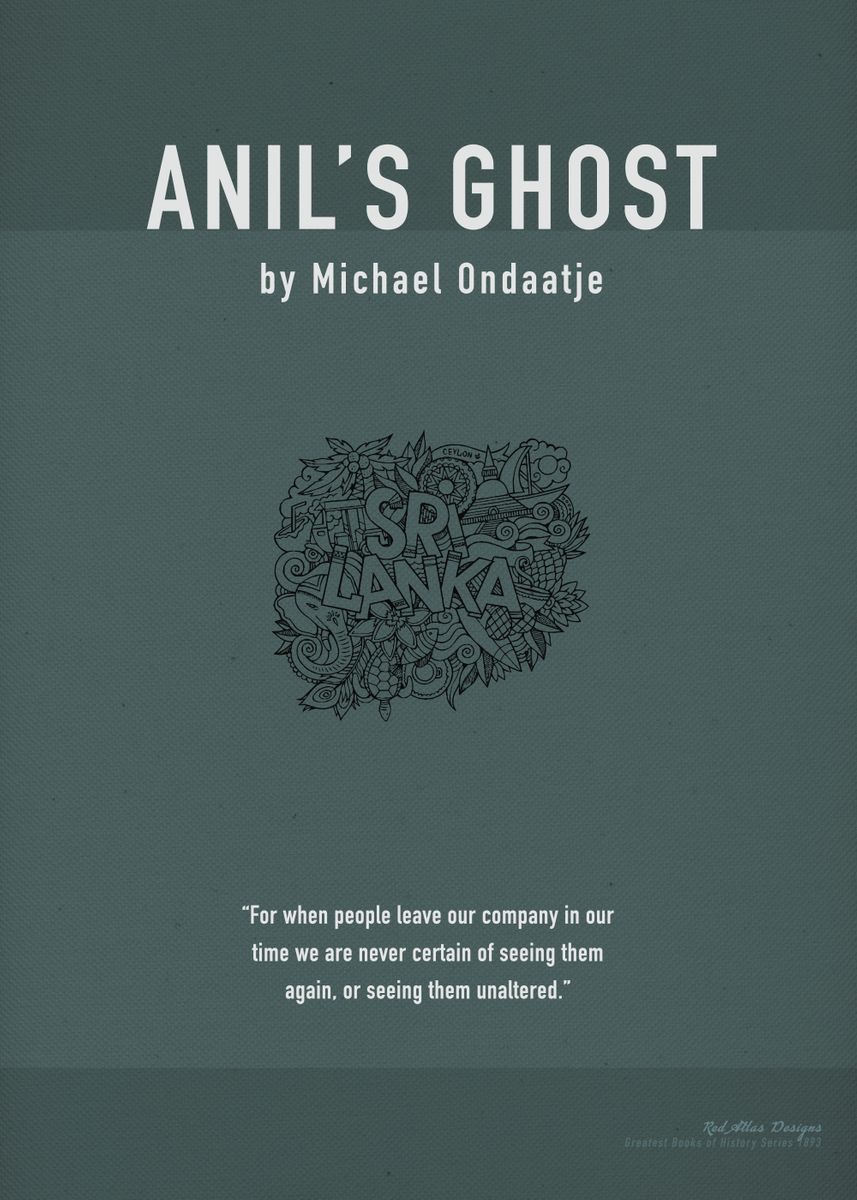 'Anils Ghost Book' Poster by Design Turnpike | Displate