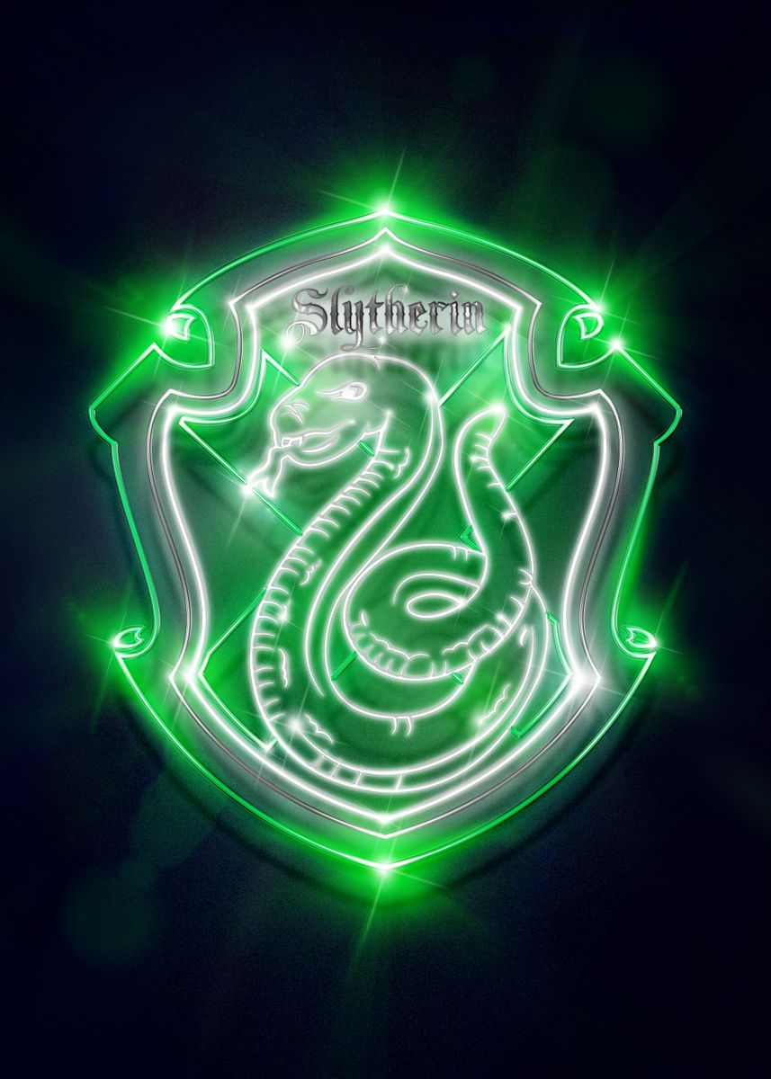 Slytherin Poster, Harry Potter