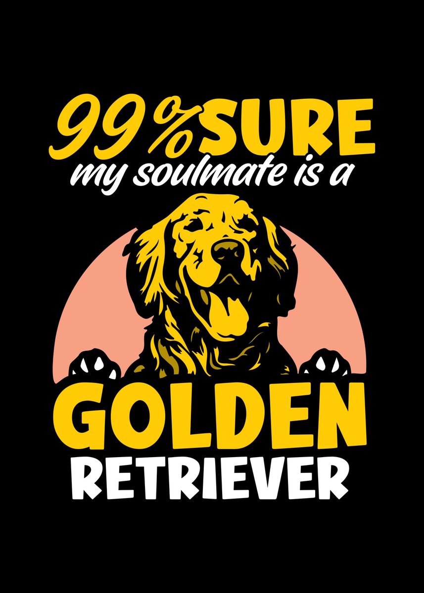 golden-retriever-poster-picture-metal-print-paint-by-sebastian