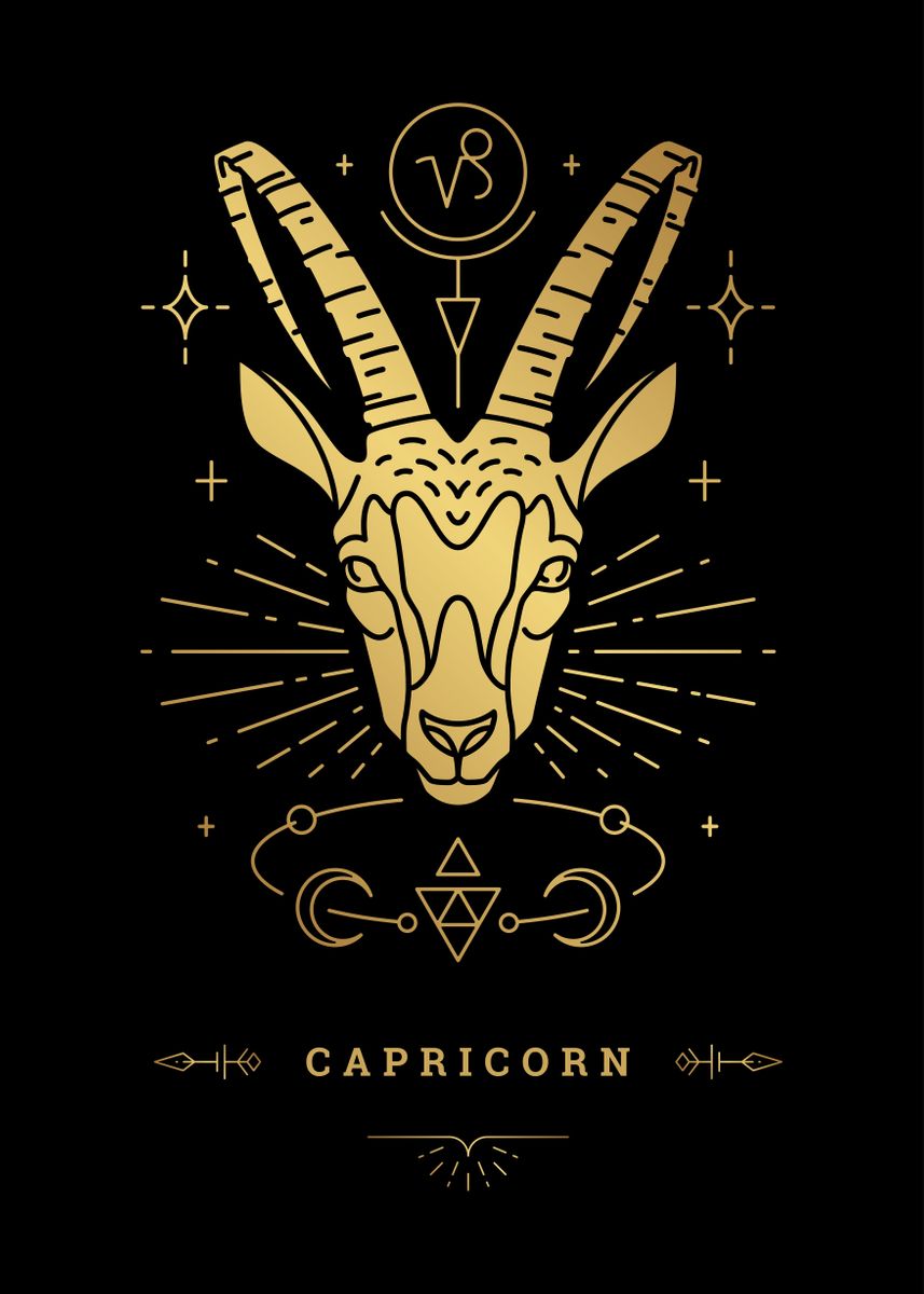 'Capicorn' Poster by Benny Arlon | Displate