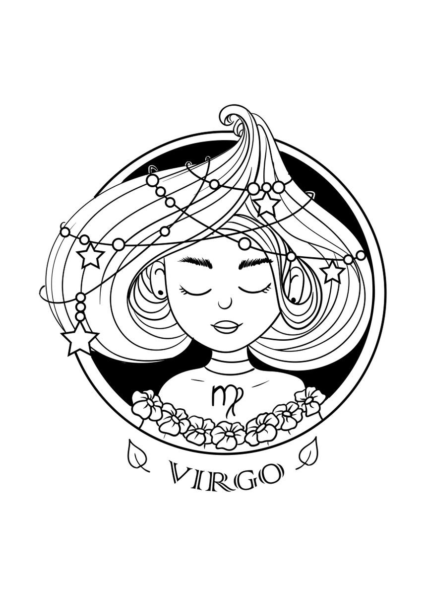 'Virgo' Poster by Ben Bastian | Displate