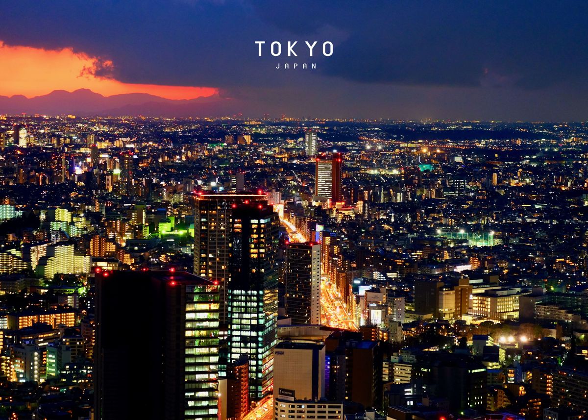 'Tokyo ' Poster by Famous City | Displate